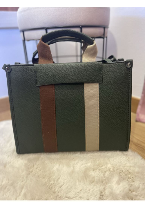 bolso polipiel raya